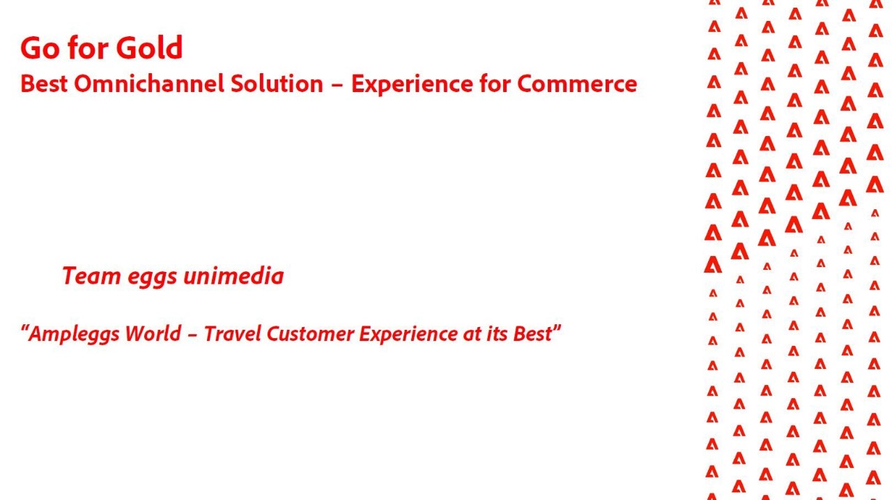 Best Omnichannel Solution Experience for Commerce“.